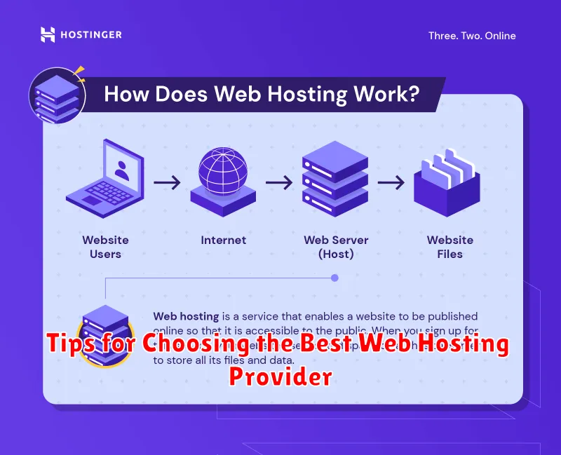 Tips for Choosing the Best Web Hosting Provider